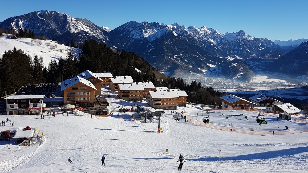 Landal Brandnertal op wintersport.
